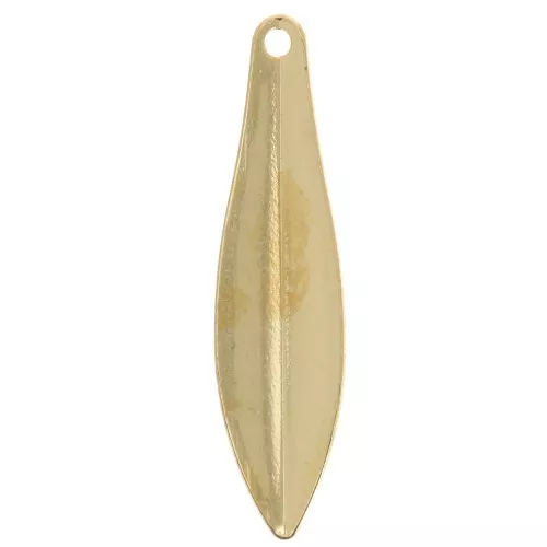 19.5mm marquise drop Sequins - Gold Tone x4