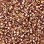 Seed beads Miyuki 11/0 1004 - Dark Gold AB Silver Lined x8g