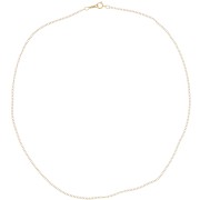 Gold filled Rombo Choker links 1.5mm x 46cm