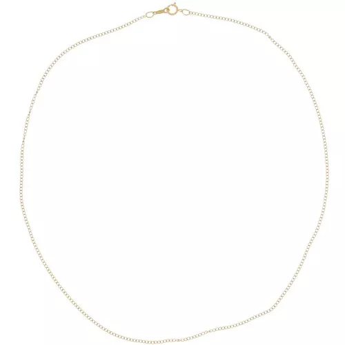 Gold filled Rombo Choker links 1.5mm x 46cm
