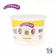 Powder pot to melt Scultoline White x400gr