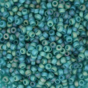 Seed beads Miyuki 11/0 2405FR - Transparent Teal AB Mat x8g