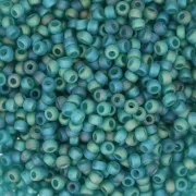 Seed beads Miyuki 11/0 2405FR - Transparent Teal AB Mat x8g