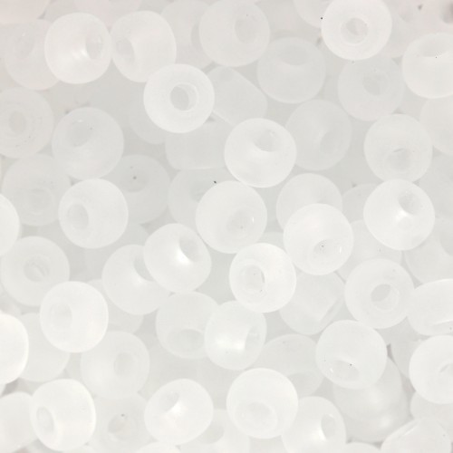 Seed beads Miyuki 6/0 131F - Crystal Mat x8g