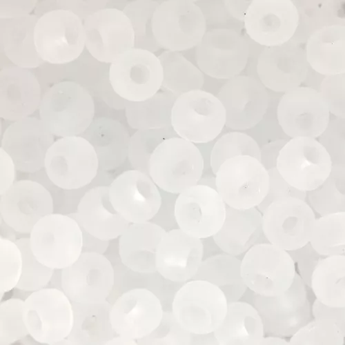 Seed beads Miyuki 6/0 131F - Crystal Mat x8g