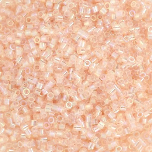 Miyuki Delica 15/0 DBS1243 - Transparent Pink Mist AB x5g