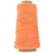 Organic Cotton Détox XL combed macramé cotton cord spool - Orange x200m|raw }}