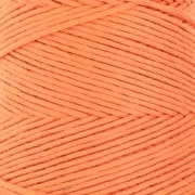 Organic Cotton Détox XL combed macramé cotton cord spool - Orange x200m