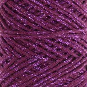 1mm Cotton Air Glitter macramé spool - Plum x90m