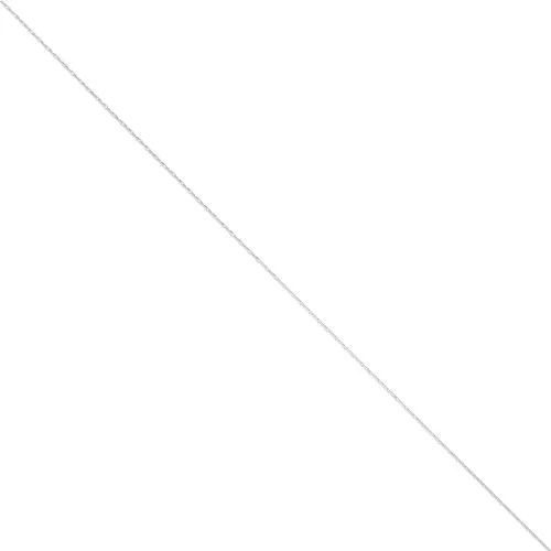 Fine chain for Miyuki Delica 11/0 paloma mesh 0.6 mm - Silver x50cm