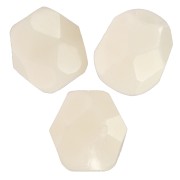 3mm Facets - Ivory x50|raw }}