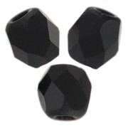 3mm Facets - Jet Mat x50|raw }}