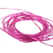 Fuschia - 1mm crimped bullion for embroidery - Brooches & embroidered jewelry - Fuchsia x5g 1mm crimped bullion for embroidery - Brooches & embroidered jewelry - Fuchsia x5g