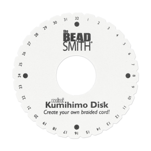 Mini Kumihimo Disk round épais 11cm econo x1