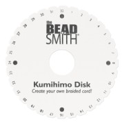 Kumihimo Disk round thick 15 cm eco x1