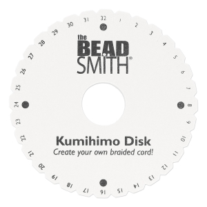 Kumihimo Disk round thick 15 cm eco x1