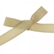 Iridescent ribbon 10 mm Beige x1m