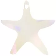 Pink - Pendentif étoile de mer 20 mm en acétate - Terrazzo Translucide - Rose - Violet x1 Pendentif étoile de mer 20 mm en acétate - Terrazzo Translucide - Rose - Violet x1
