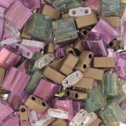 Miyuki bead mix - Quarter - Half and Tila Beads - Fairytale x10g|raw }}