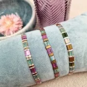 Miyuki bead mix - Quarter - Half and Tila Beads - Fairytale x10g