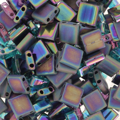 Miyuki Beads Mix - Quarter - Half and Tila Beads - Sparkling Mermaid x10g