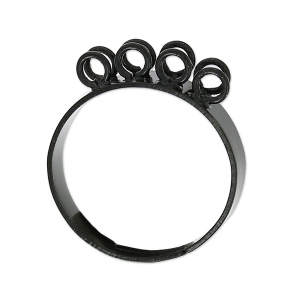 Ring base 8 loops Black x1