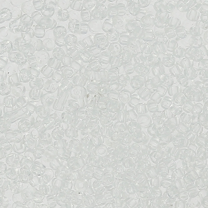 Preciosa Seed beads 15/0 - 1.5 mm Crystal x10g