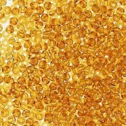 Preciosa Seed beads 15/0 - 1.5 mm Topaz x10g