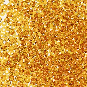 Preciosa Seed Beads 15/0 - 1.5 mm Topaz x 10 g
