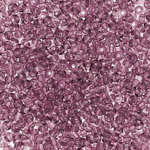 Preciosa Seed beads 15/0 - 1.5 mm Light Amethyst x10g