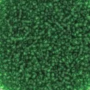 Preciosa Seed beads 15/0 - 1.5 mm Green Bottle x20g