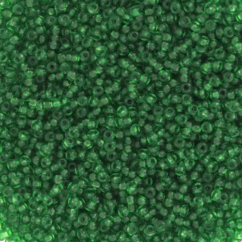 Preciosa Seed Beads 15/0 - 1.5 mm Bottle Green x 20 g