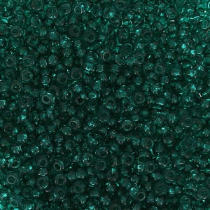 Preciosa Seed beads 15/0 - 1.5 mm Emerald x20g