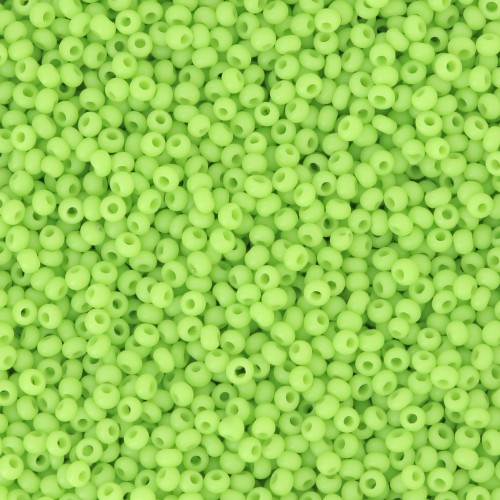 Preciosa Seed Beads 15/0 - 1.5 mm Opaque Anise x 20 g