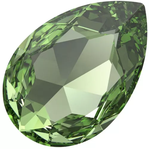 30x20 =mm Cabochon PureCrystal 4327 - Reinvented Peridot x1