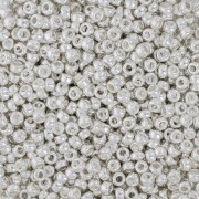 Miyuki 11/0 Seed beads 961 - Bright Sterling Silver Plated x50g