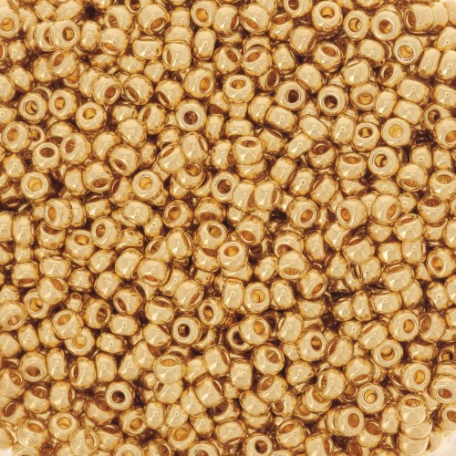 Seed beads Miyuki 11/0 191 - 24kt Gold Plated - pack of 50g
