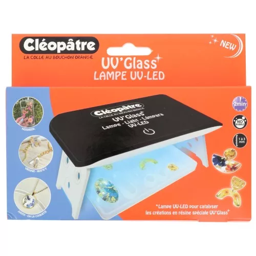Mini Cleopatra UV-LED lamp for UV'GLASS resin - 24W - Black x1