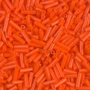 Miyuki Bugles 6mm BGL-406 - Opaque Orange x10g