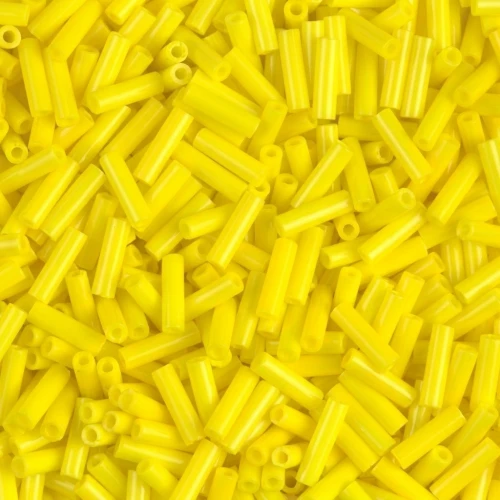 Miyuki Bugles 6mm BGL-404 - Opaque Yellow x10g