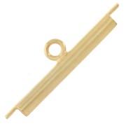 Weaving tip for Seed beads & Delica Miyuki 15 mm - Fine gold plated