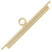 Weaving tip for Seed beads & Delica Miyuki 25 mm - Fine gold plated