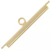 Weaving tip for Seed beads & Delica Miyuki 25 mm - Fine gold plated