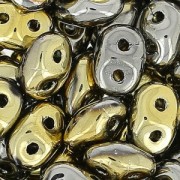 SuperDuo 2.5x5mm Crystal California Graphite x10g|raw }}