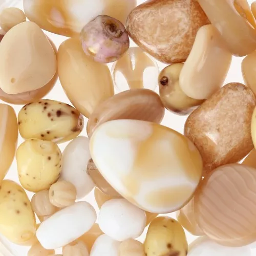 Bohemian beads assortment - Desert Sand x50g