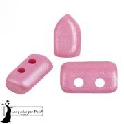 2x5mm Piros® Glass beads by Puca® - Milky Pink x10g