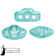 4x8mm Volos® Glass beads by Puca® - Riviera Azur x10g