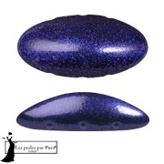 20x10mm Athos 3D 3 holes® by Puca® - Royal Blue Metallic Mat x1|raw }}