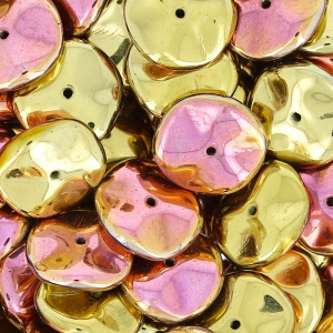 Ripple 12mm Crystal California Pink  x10