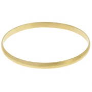 65x5mm Bangle - Rough Brass x1|raw }}